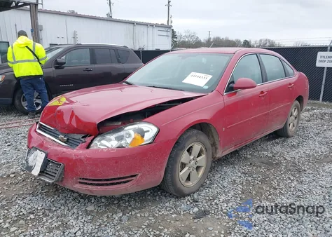 2007 Chevrolet Impala Lt z USA, uszkodzony, nr VIN 2G1WT55N779338457